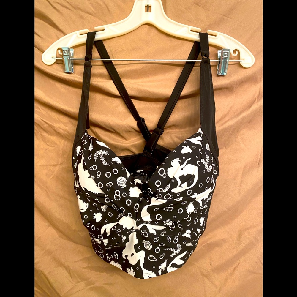 Halloween idea: Disney Little Mermaid twist front bikini top